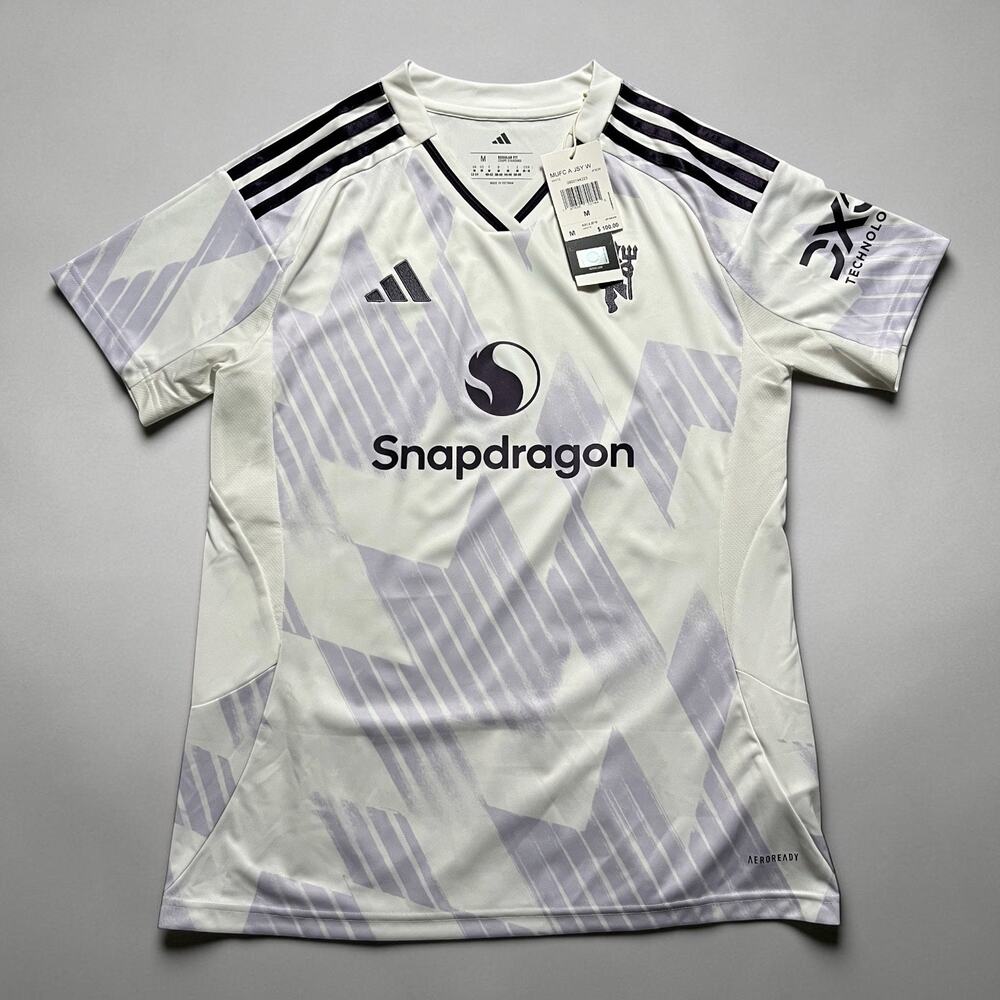 NWT Adidas Manchester United 25/26 Away Authentic Jersey Women's M $100 Retail